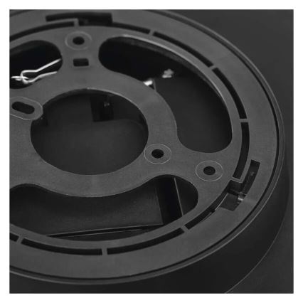 Plafonnier salle de bain LED/32W/230V 3000/4000/5700K IP55 noir