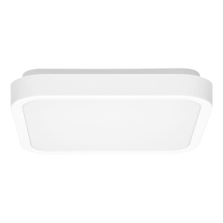 Plafonnier salle de bain LUKY LED/12W/230V 4000K 25x25 cm IP44 blanc