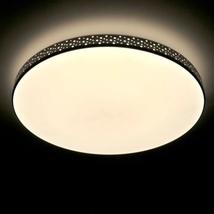 Plafonnier salle de bain MOON LED/18W/230V chrome brillant IP44