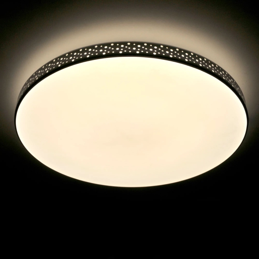 Plafonnier salle de bain MOON LED/18W/230V chrome brillant IP44