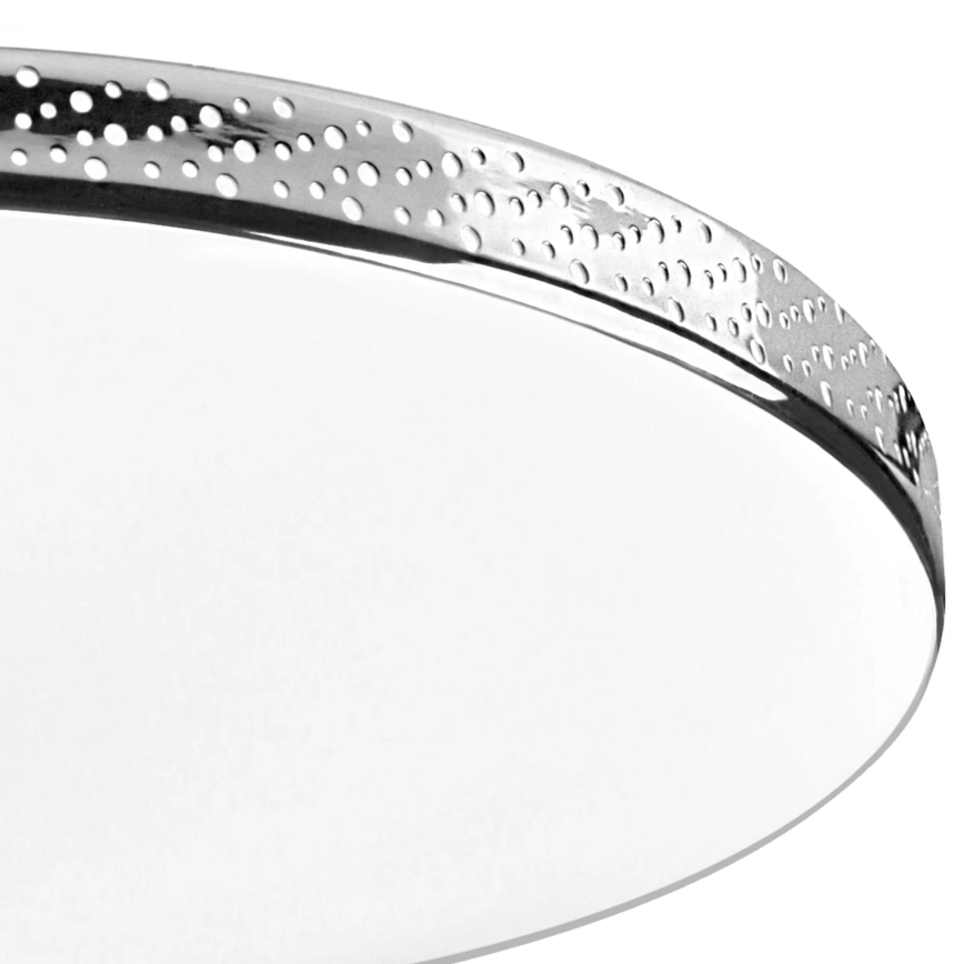 Plafonnier salle de bain MOON LED/18W/230V chrome brillant IP44