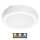 Plafonnier salle de bain NAIROS LED/12W/230V 3000/4000/6500K IP65 d. 20 cm blanc