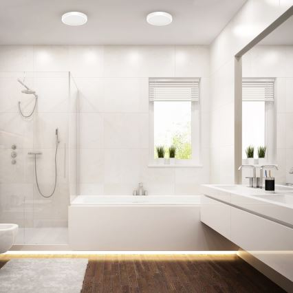 Plafonnier salle de bain VERA LED/12W/230V 4000K IP65 blanc