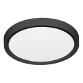 Plafonnier SALY LED/32W/230V 3000/4000/6000K d. 40 cm IP40 noir