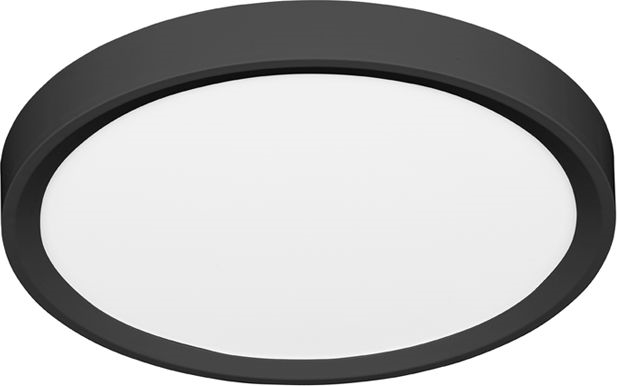 Plafonnier SALY LED/40W/230V 3000/4000/6000K d. 50 cm IP40 noir