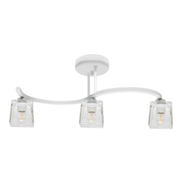 Plafonnier SANTOS 3xE27/15W/230V blanc