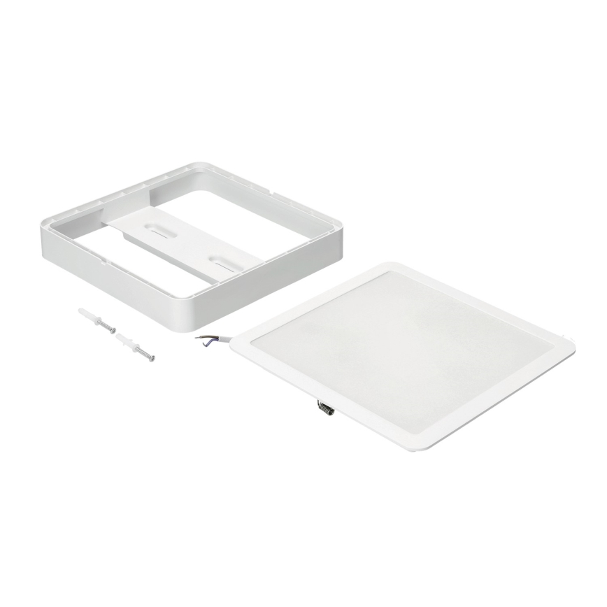 Plafonnier SIGARO SQUARE LED/24W/230V 4000K IP40