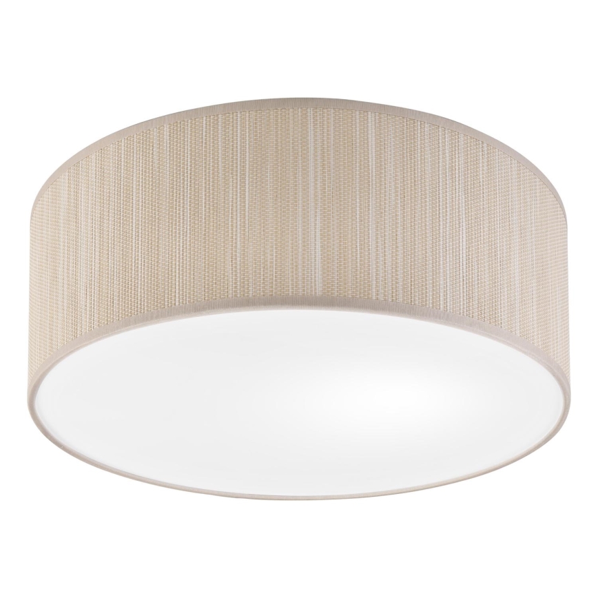 Plafonnier SIRJA 1xE27/15W/230V diam. 35 cm beige