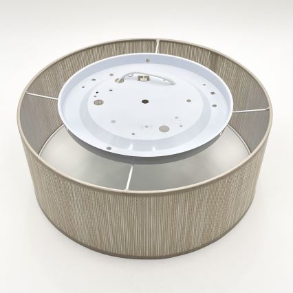 Plafonnier SIRJA 1xE27/15W/230V diam. 35 cm beige