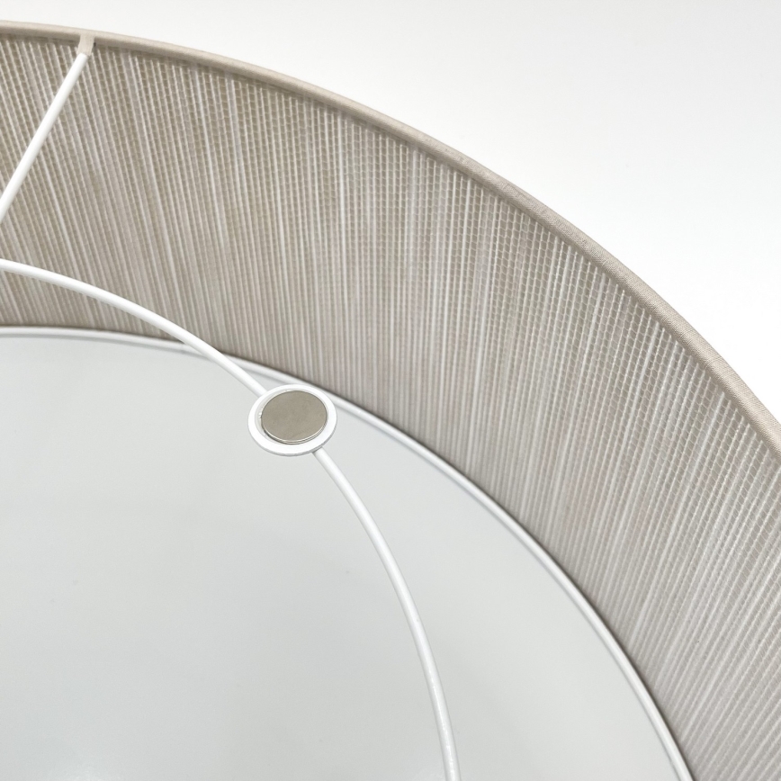 Plafonnier SIRJA 1xE27/15W/230V diam. 35 cm beige