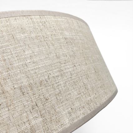 Plafonnier SIRJA 1xE27/15W/230V Ø 35 cm beige