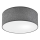 Plafonnier SIRJA 1xE27/15W/230V Ø 35 cm gris