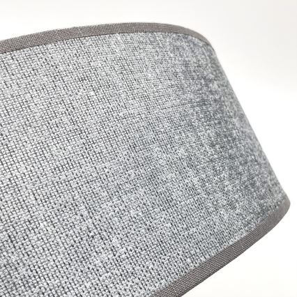 Plafonnier SIRJA 1xE27/15W/230V Ø 35 cm gris