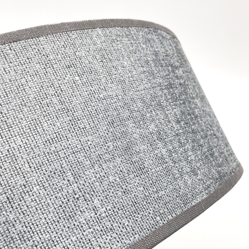 Plafonnier SIRJA 1xE27/15W/230V Ø 35 cm gris