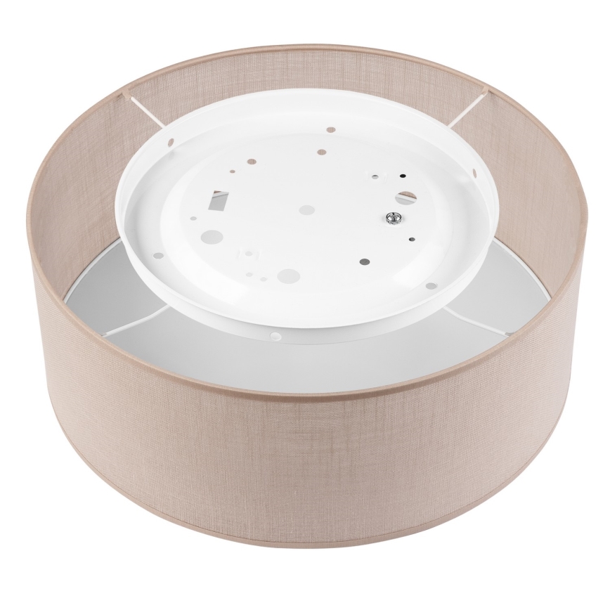 Plafonnier SIRJA 1xE27/60W/230V d. 35 cm beige