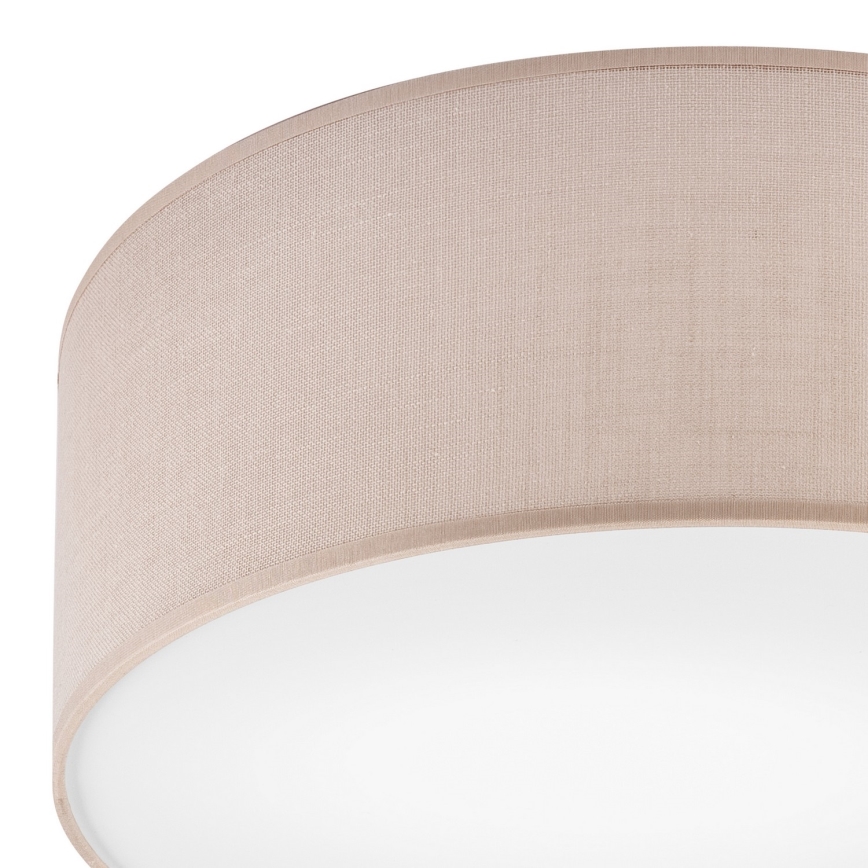 Plafonnier SIRJA 1xE27/60W/230V d. 35 cm beige