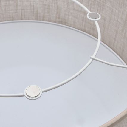 Plafonnier SIRJA 1xE27/60W/230V d. 35 cm beige