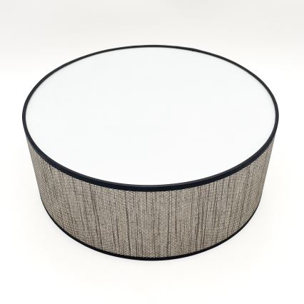 Plafonnier SIRJA 2xE27/15W/230V Ø 35 cm brun