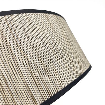 Plafonnier SIRJA 2xE27/15W/230V Ø 35 cm brun