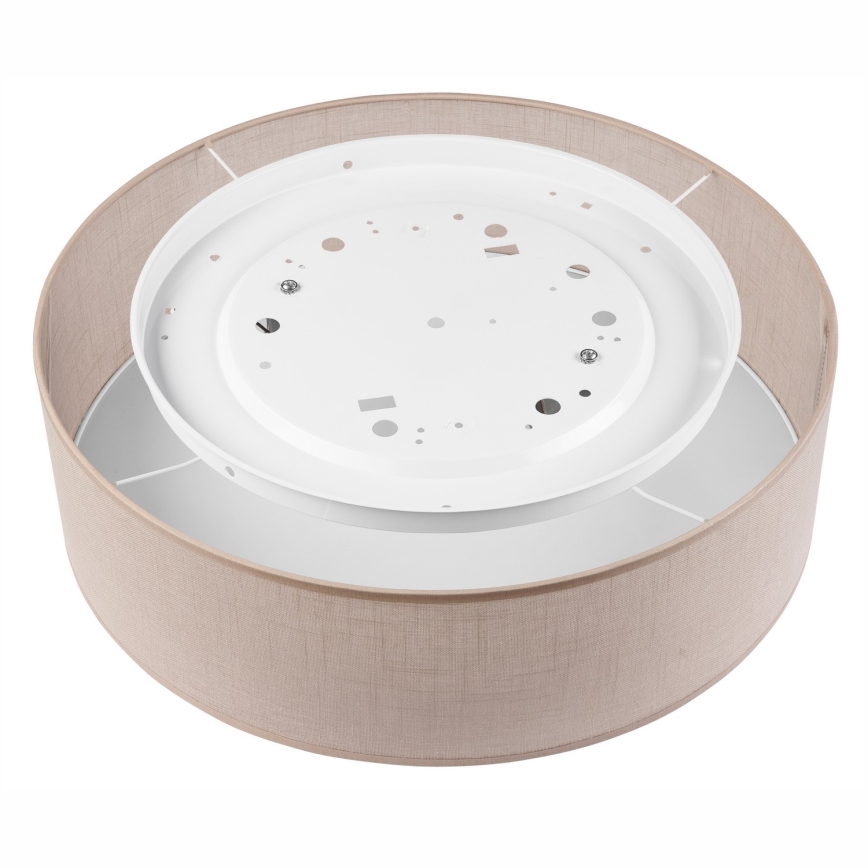 Plafonnier SIRJA 2xE27/15W/230V Ø 45 cm beige