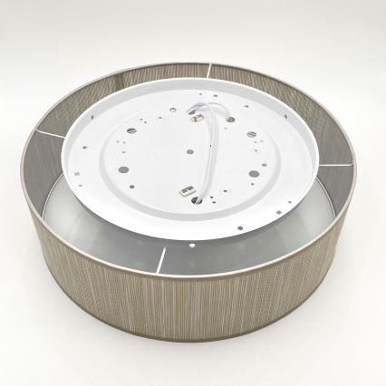 Plafonnier SIRJA 2xE27/15W/230V Ø 45 cm beige