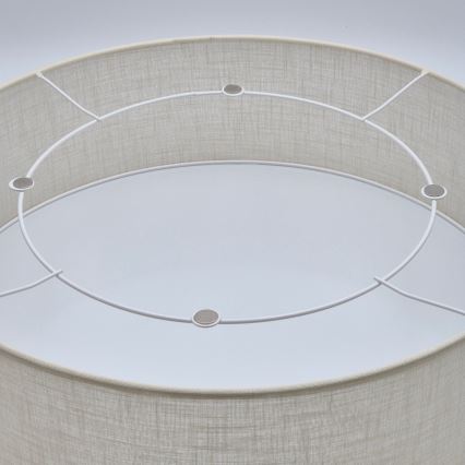 Plafonnier SIRJA 2xE27/15W/230V Ø 45 cm crème