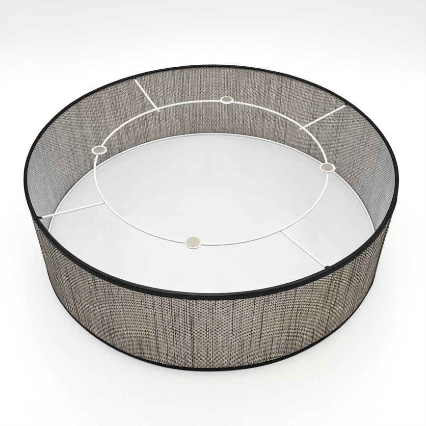 Plafonnier SIRJA 2xE27/15W/230V Ø 45 cm marron