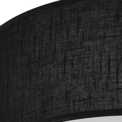 Plafonnier SIRJA 2xE27/15W/230V Ø 45 cm noir