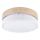Plafonnier SIRJA BOHO 2xE27/15W/230V, Ø 45 cm, beige/blanc