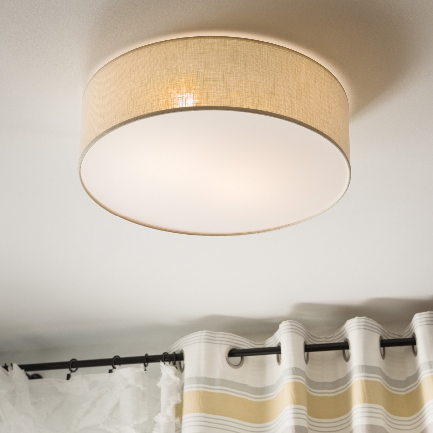 Plafonnier SIRJA DOUBLE 4xE27/15W/230V d. 45 cm crème