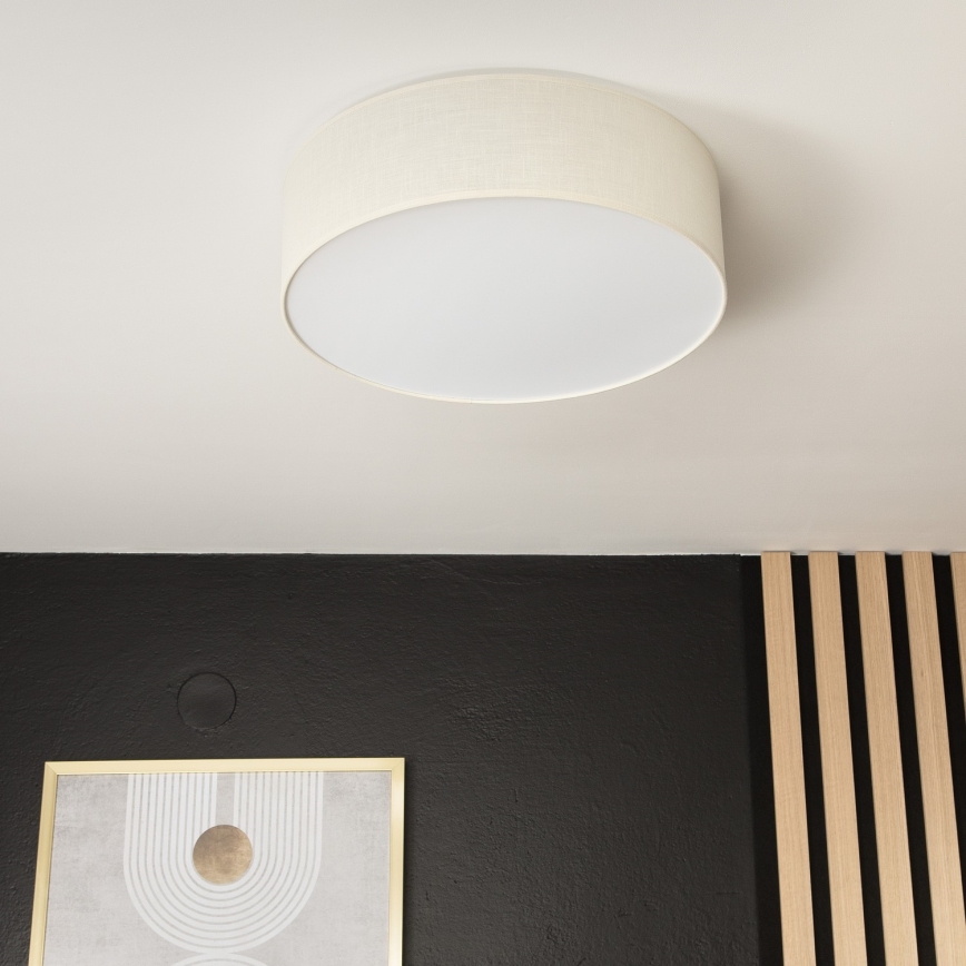 Plafonnier SIRJA DOUBLE 4xE27/15W/230V d. 45 cm crème