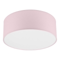 Plafonnier SIRJA PASTEL 1xE27/60W/230V d. 35 cm rose