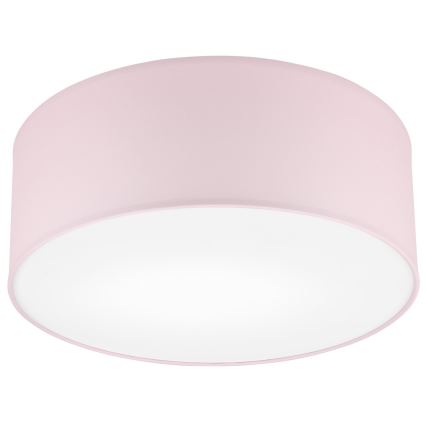 Plafonnier SIRJA PASTEL 1xE27/60W/230V d. 35 cm rose