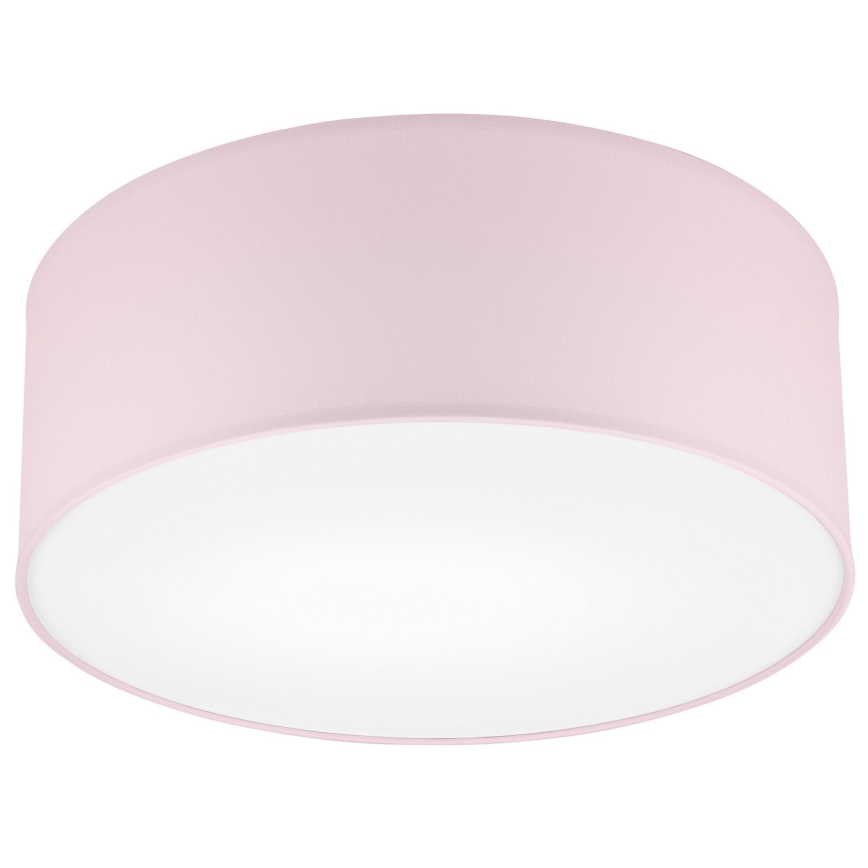 Plafonnier SIRJA PASTEL 1xE27/60W/230V d. 35 cm rose