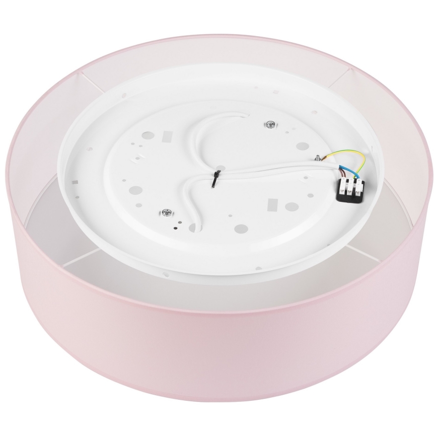 Plafonnier SIRJA PASTEL 2xE27/60W/230V d. 45 cm rose