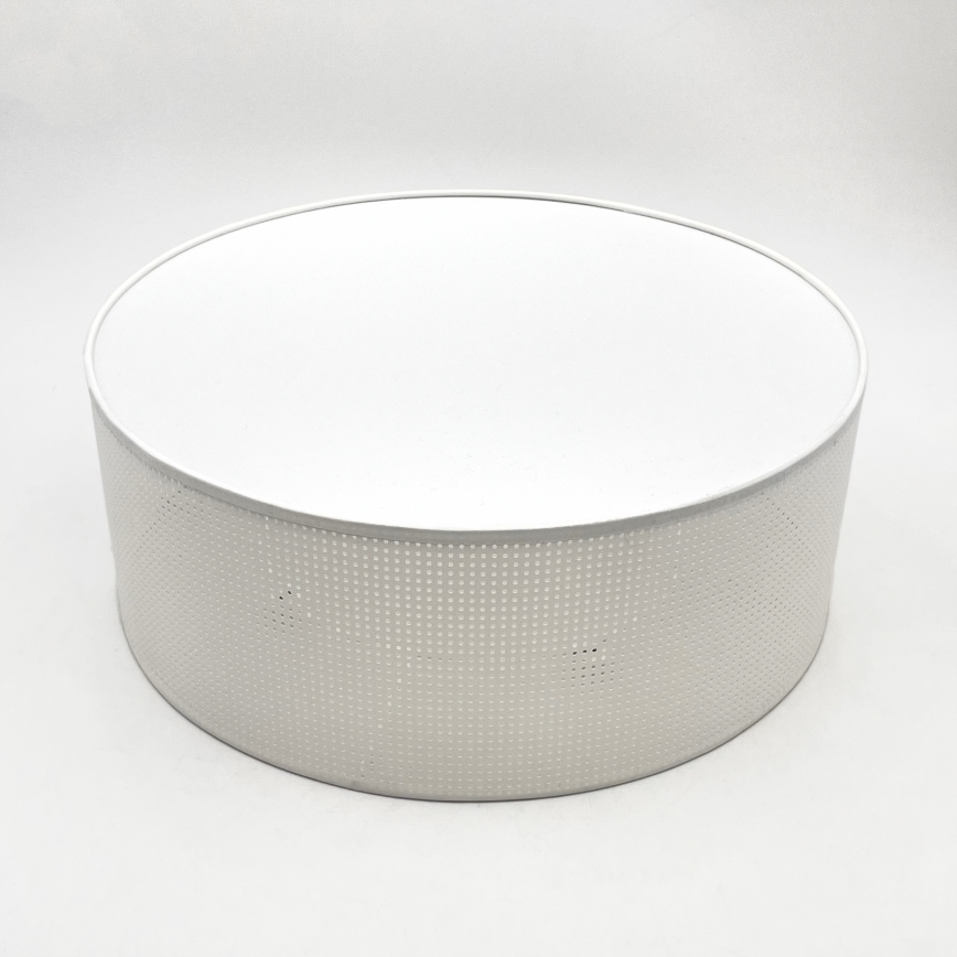 Plafonnier SIRJA PLISADO 2xE27/15W/230V Ø 35 cm blanc