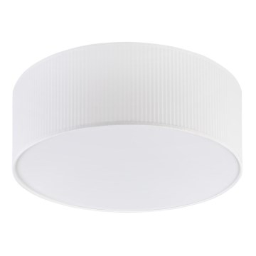 Plafonnier SIRJA PLISADO 2xE27/15W/230V Ø 35 cm blanc