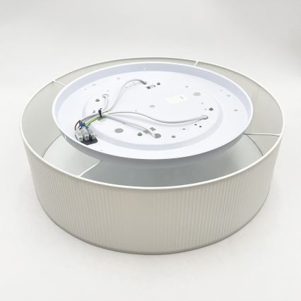 Plafonnier SIRJA PLISADO 4xE27/15W/230V Ø 45 cm blanc