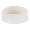 Plafonnier SIRJA PLISADO 4xE27/15W/230V Ø 45 cm couleur crème