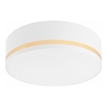 Plafonnier SIRJA STRIPE 4xE27/15W/230V d. 45 cm blanc