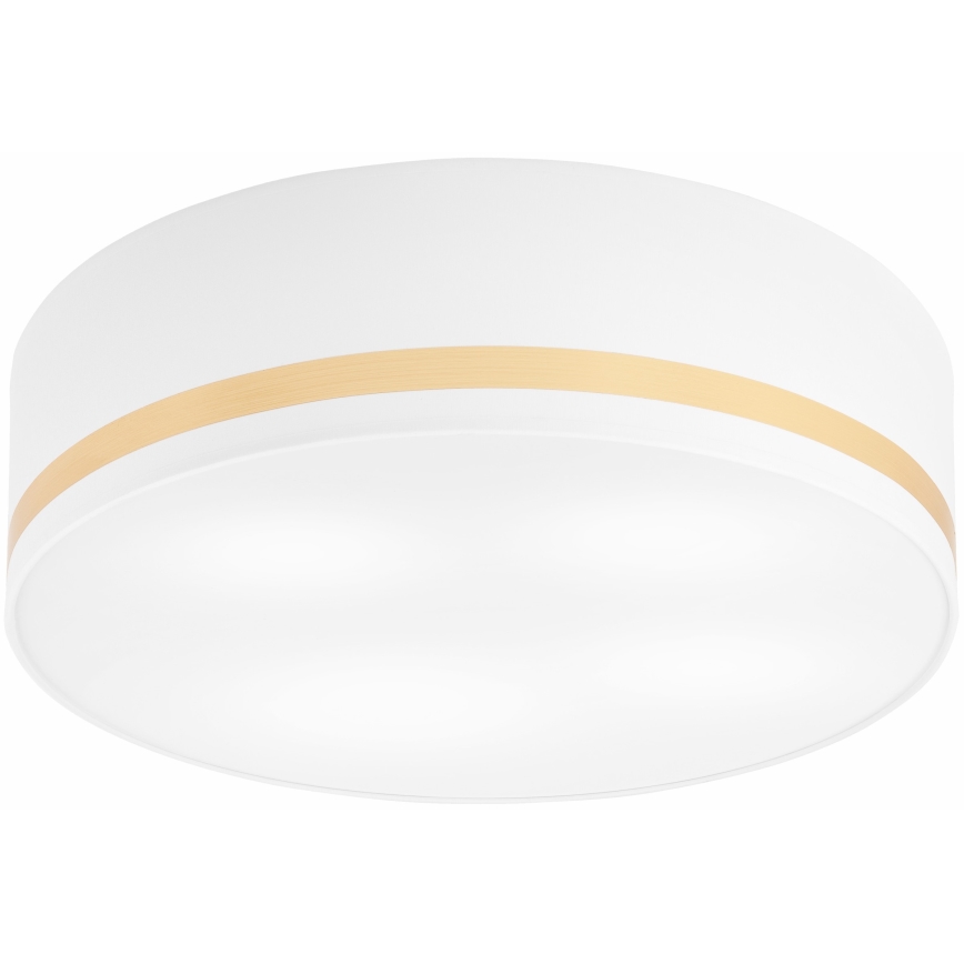 Plafonnier SIRJA STRIPE 4xE27/15W/230V d. 45 cm blanc