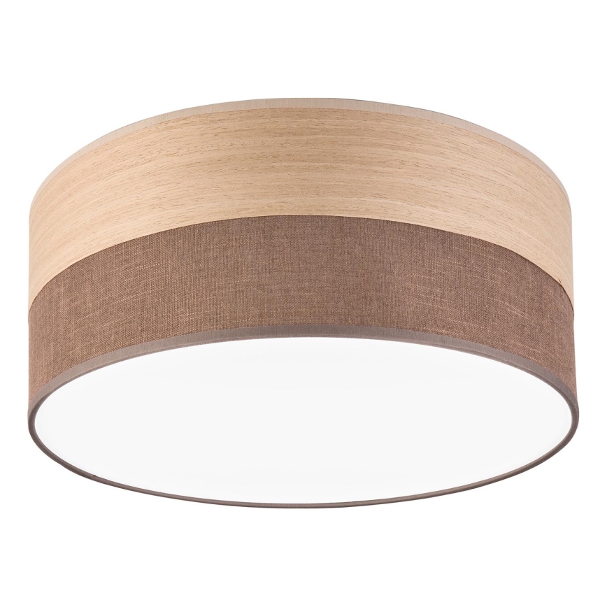 Plafonnier SIRJA WOOD LED/20W/230V d. 35 cm marron/chêne