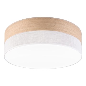 Plafonnier SIRJA WOOD LED/36W/230V d. 45 cm blanc/chêne
