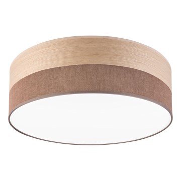 Plafonnier SIRJA WOOD LED/36W/230V d. 45 cm marron/chêne