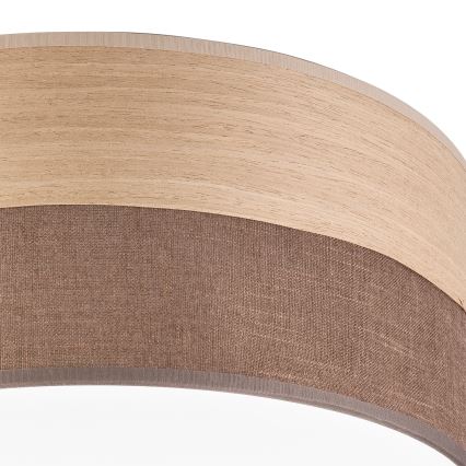 Plafonnier SIRJA WOOD LED/36W/230V d. 45 cm marron/chêne