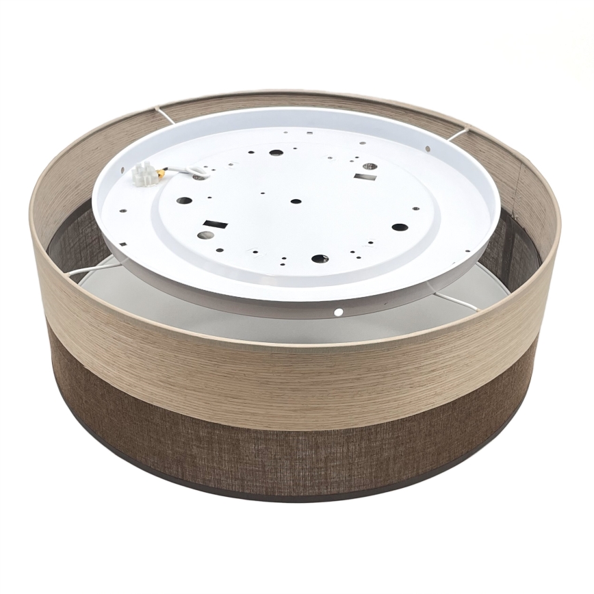 Plafonnier SIRJA WOOD LED/36W/230V d. 45 cm marron/chêne