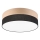Plafonnier SIRJA WOOD LED/36W/230V d. 45 cm noir/chêne