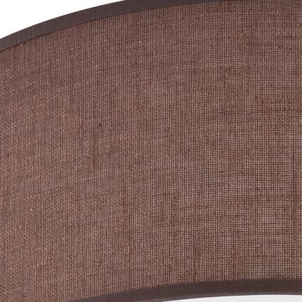 Plafonnier SIRJA — 2 × E27 (15 W), 230 V, Ø 45 cm, brun