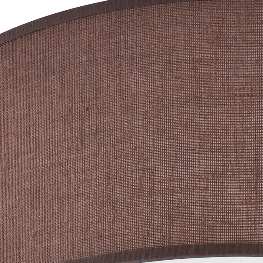 Plafonnier SIRJA — 2 × E27 (15 W), 230 V, Ø 45 cm, brun
