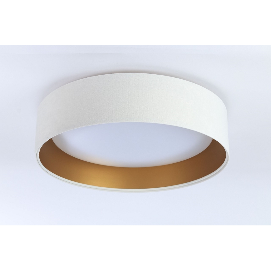 Plafonnier à intensité variable SMART GALAXY LED/24W/230V d. 45 cm 2700-6500K Wi-Fi Tuya blanc/doré + Télécommande